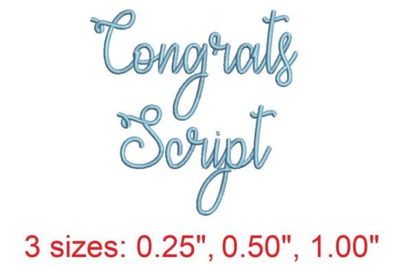 Congrats Script: A Designer’s Review for Boutique Apparel