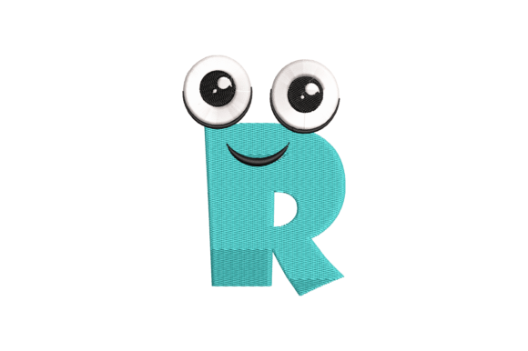 Funny Letter R: A Designer’s Review for Embroidery Projects