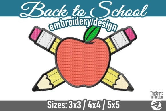 Review: Back to School Apple and Pencils Vol 3