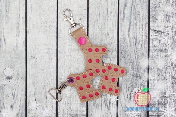 Review: LETTERS E ITH KeyFob Snaptab for Craft Fairs