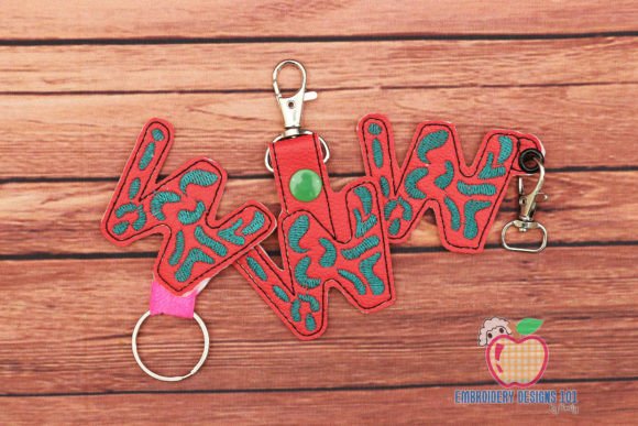 Review: LETTERS W Keyfob Keychain ITH Design