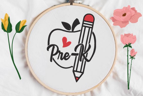 Review: Pre-K, Apple and Pencil Back to School Design