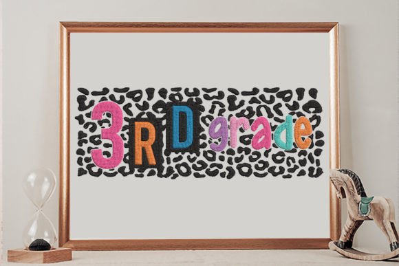 Reviewing 3rd Grade Leopard for Boutique Sweatshirts
