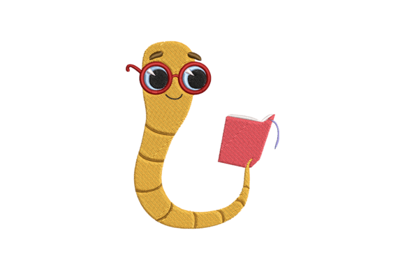 Reviewing Back to School Worm Reading for Etsy Shops