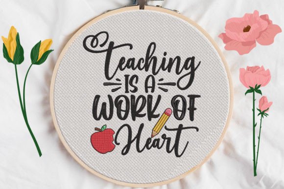 Reviewing Teaching a is Work of Heart for Craft Fairs
